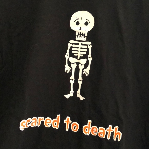 Halloween TShirt!!’ Scared To Death!! - Picture 1 of 4